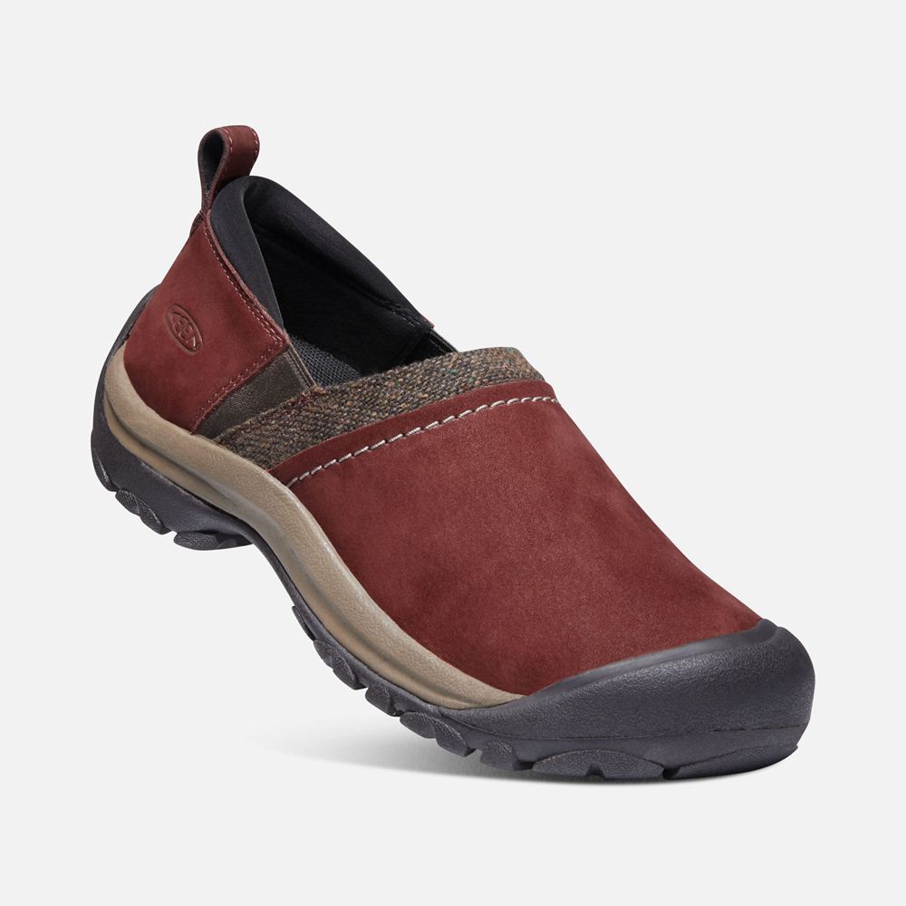 Zapatos Marca Keen Mexico Rojos Oscuro - Mujer Kaci Ii Invierno - XT5478920